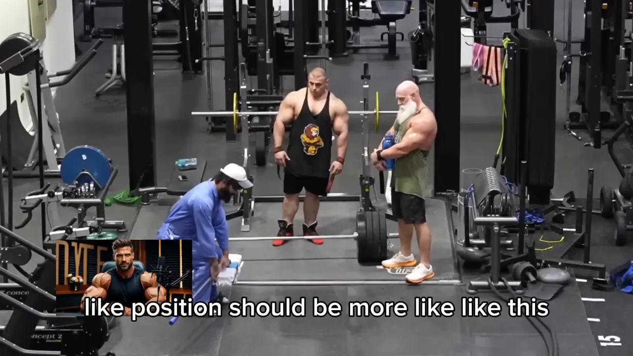 John offering technique tips to Anatoly while they talk about training back