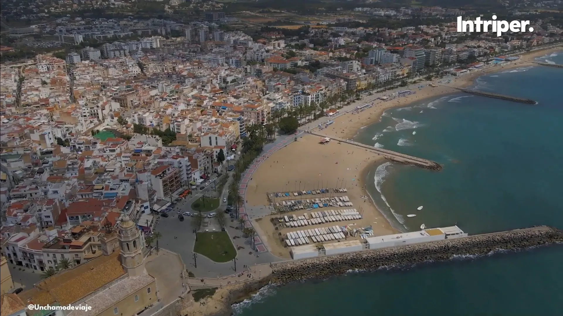 Vista de Sitges