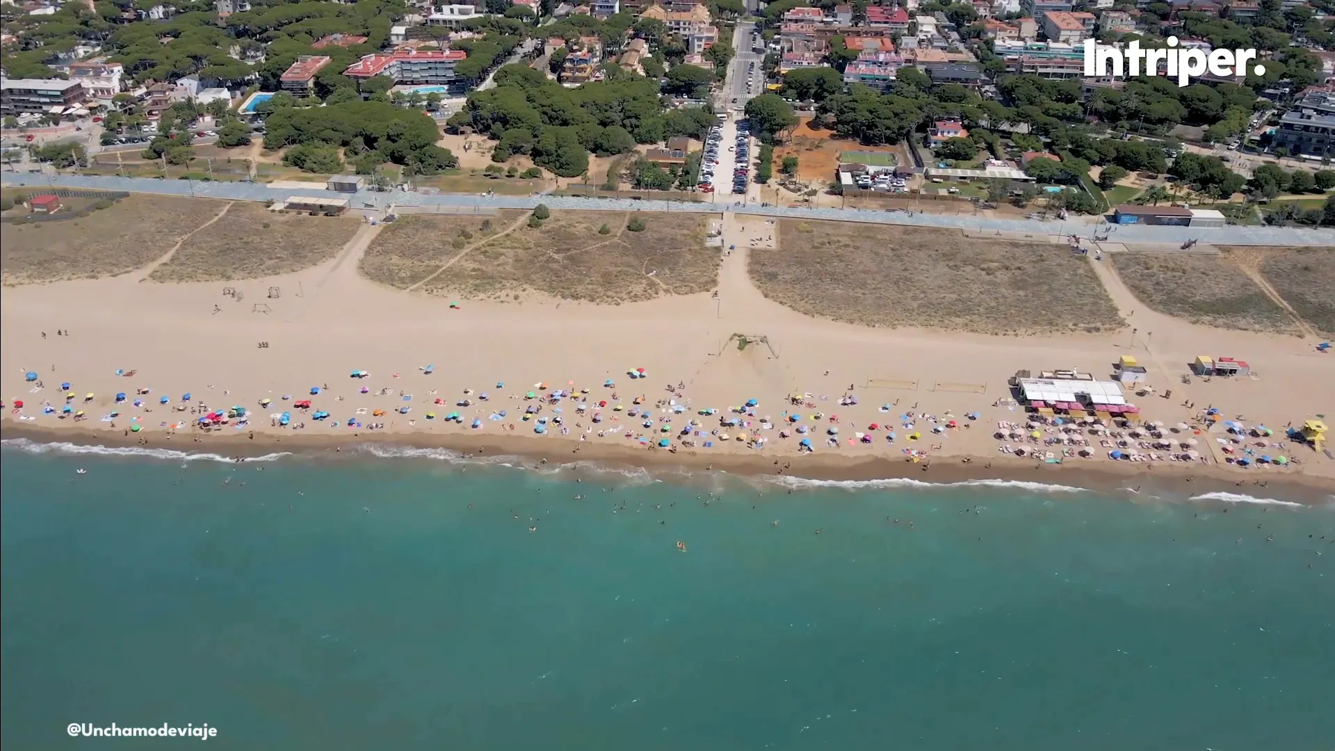 Playa en Castell de Fells