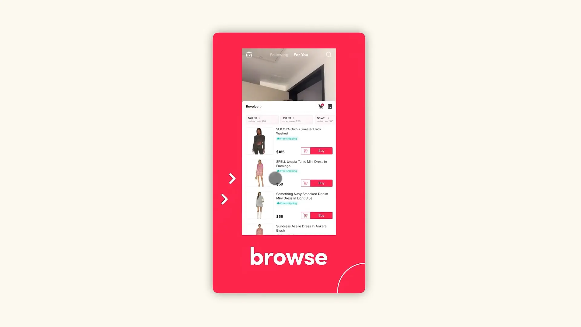 Proceso de compra en TikTok