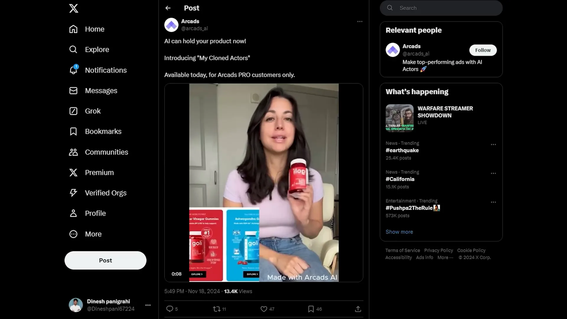 Uso de AI para crear videos