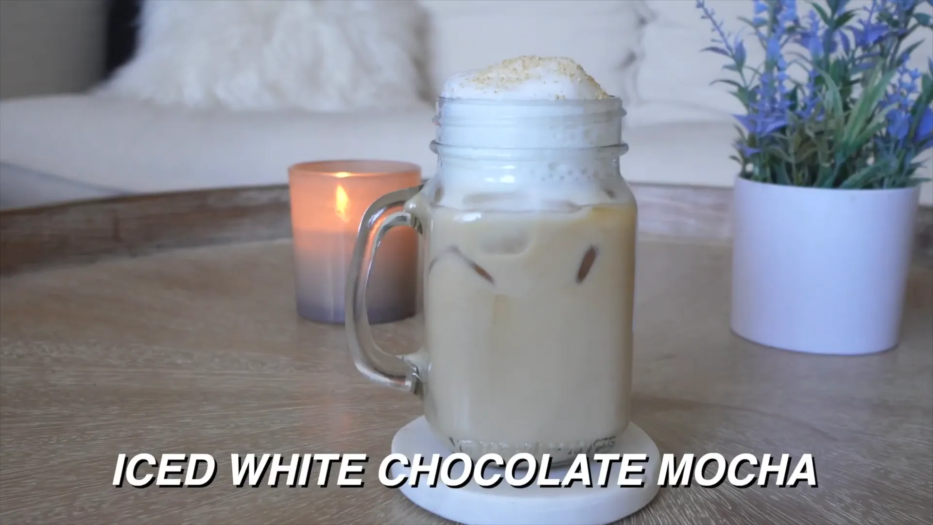 Cold brew con crema de caramelo salado