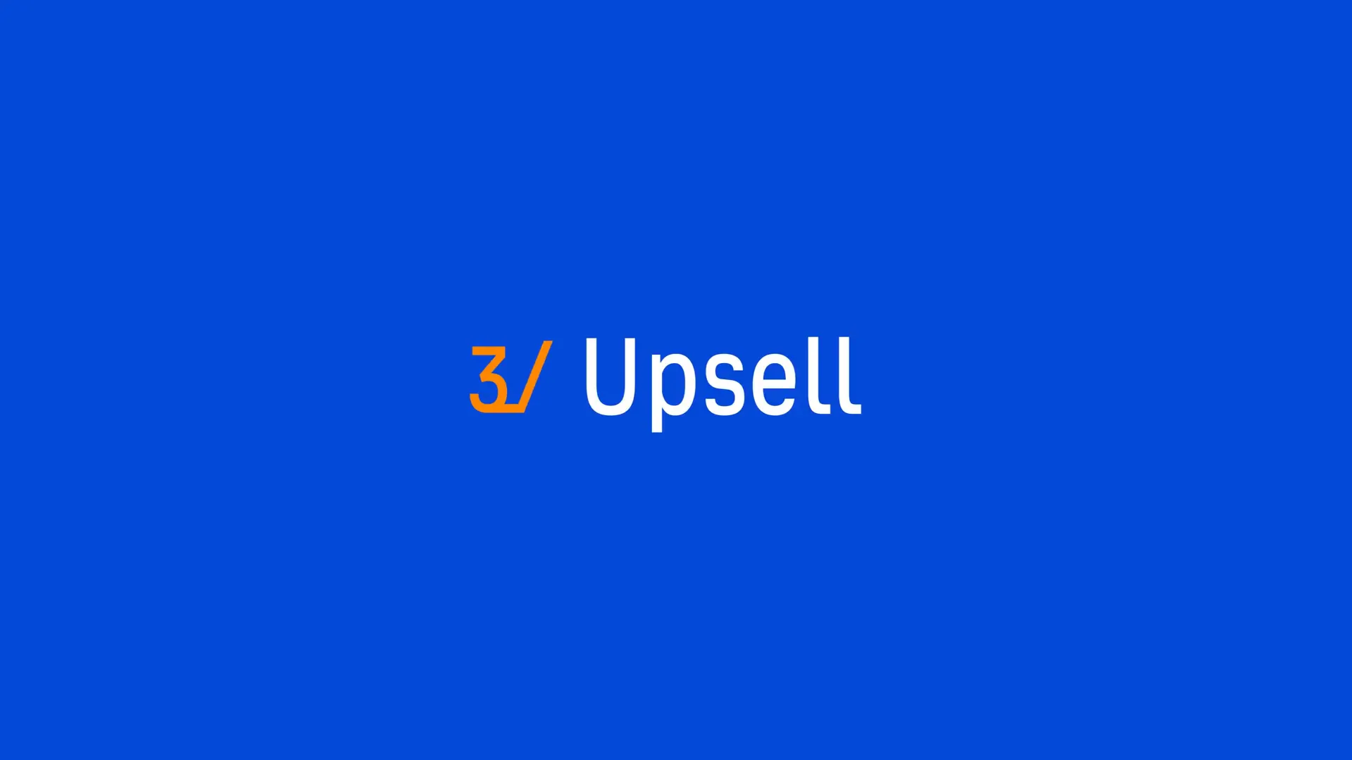 Ejemplo de upselling de servicios