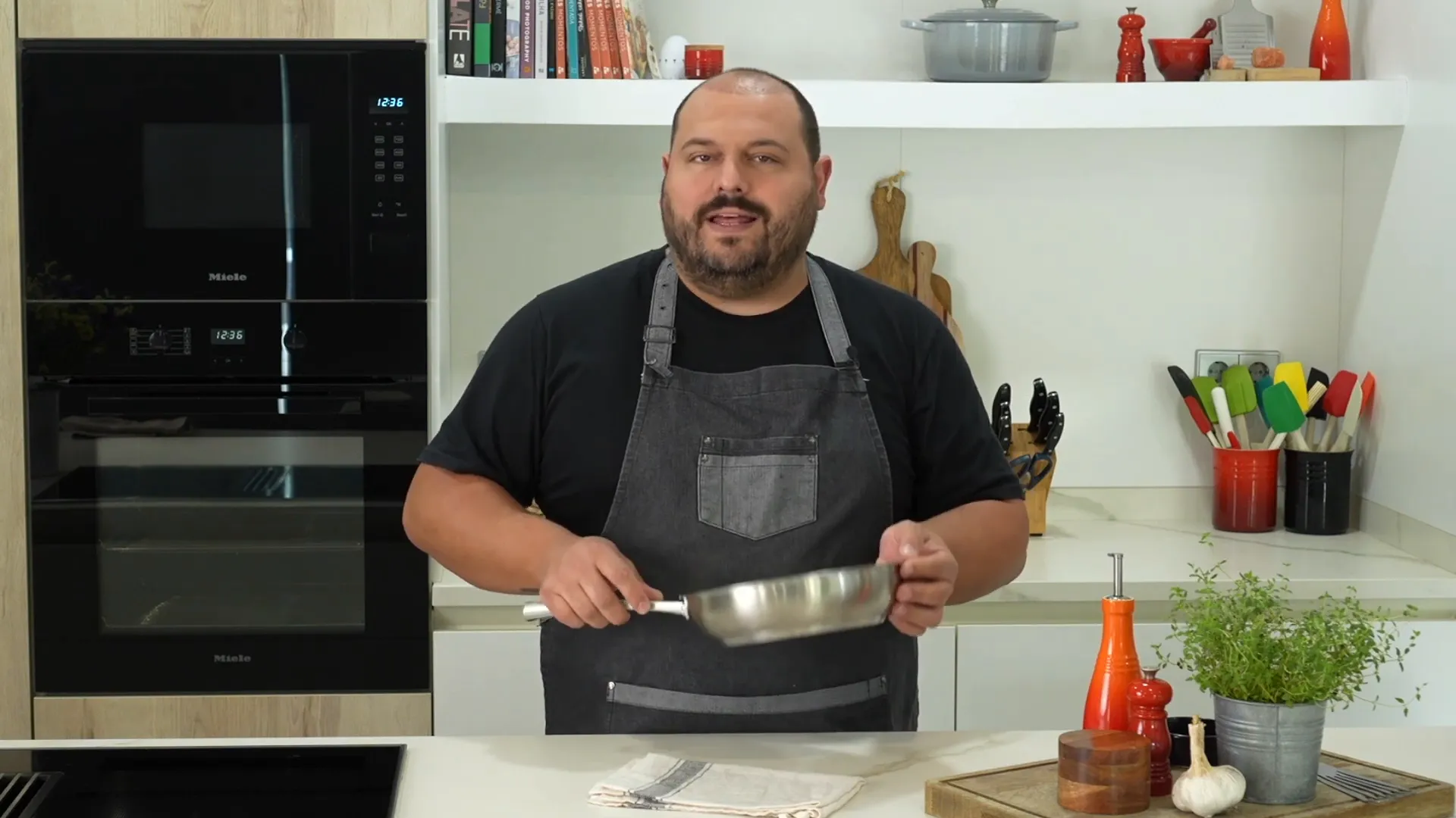 Cocina sin antiadherente con la sartén Lacor Foodie