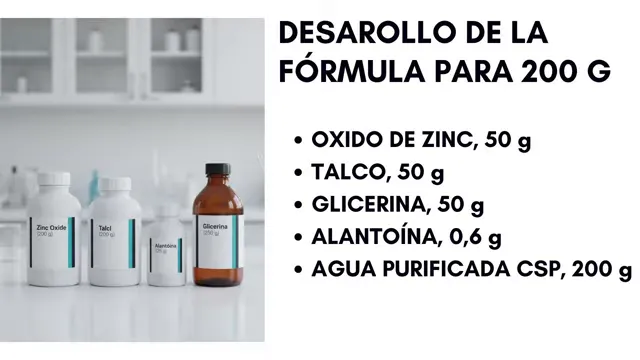 Ingredientes y cantidades para 200 g