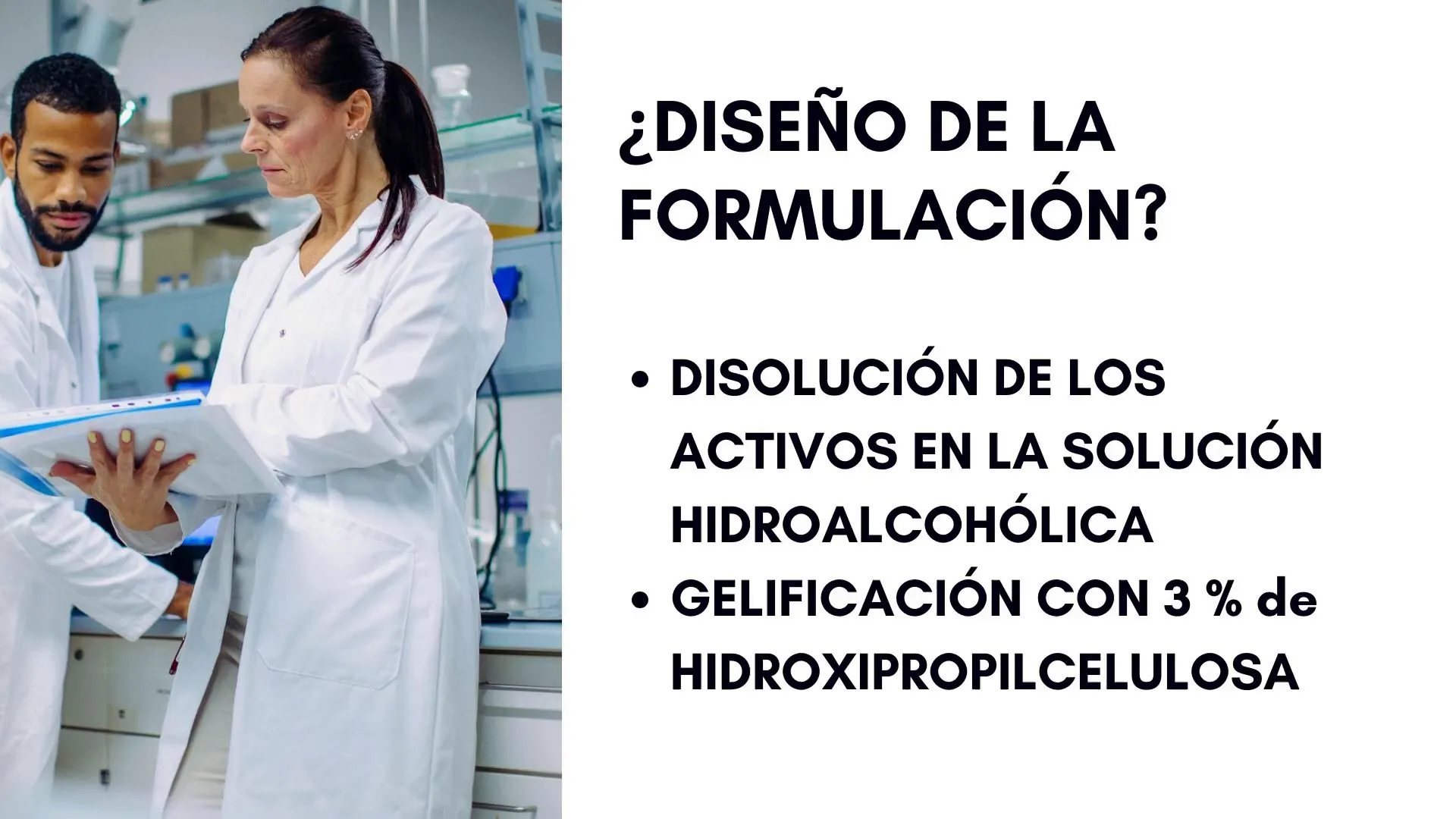 Hidroxipropil celulosa a la concentración del 3%