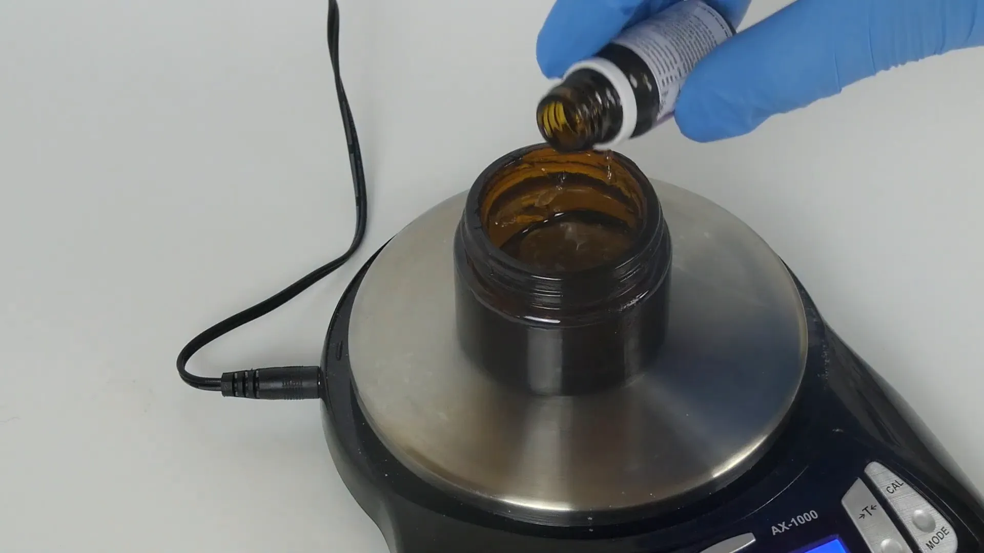 Proceso de mezcla de los activos con el excipiente en el envase final