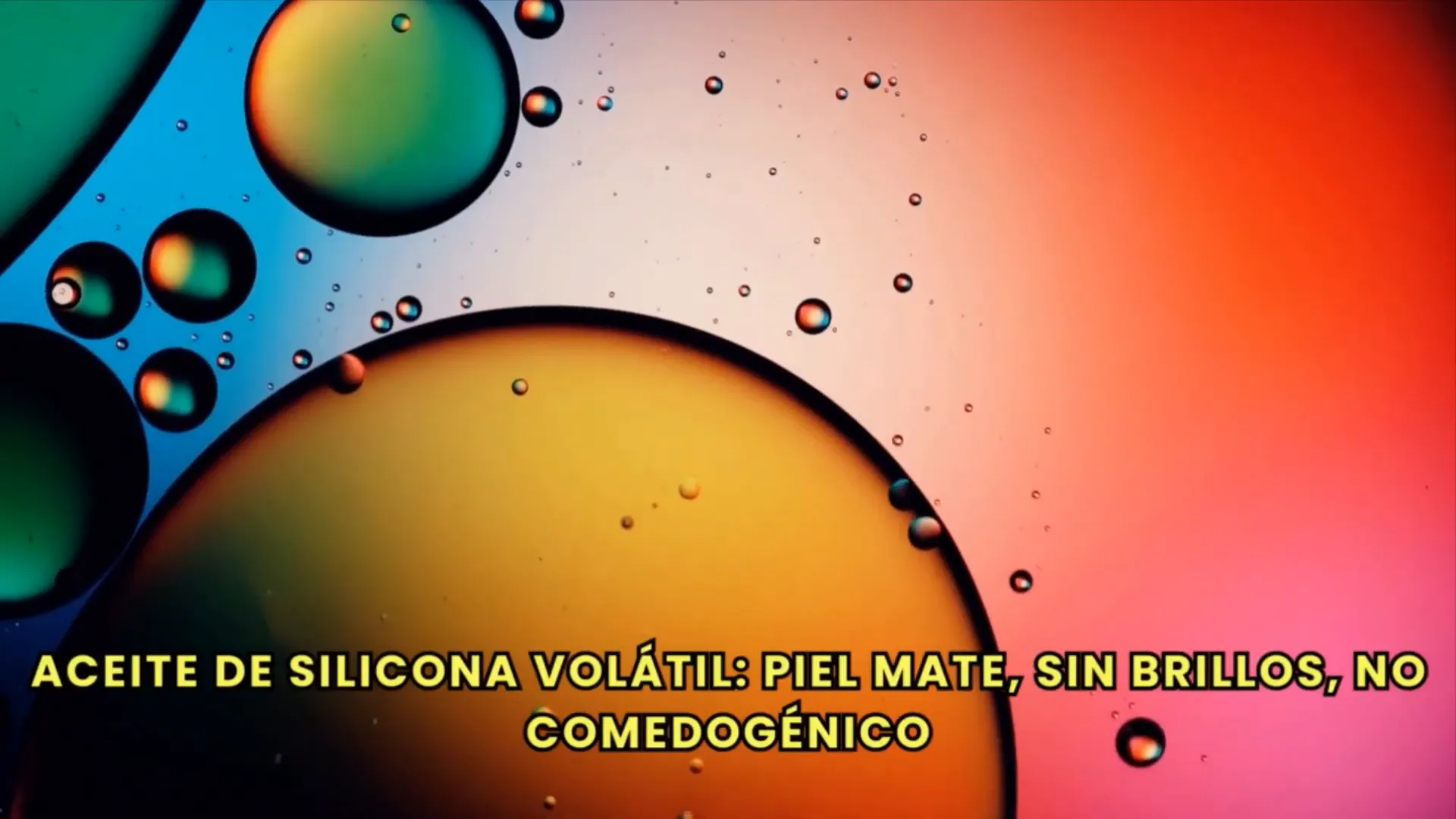 Explicación sobre aceite de silicona volátil