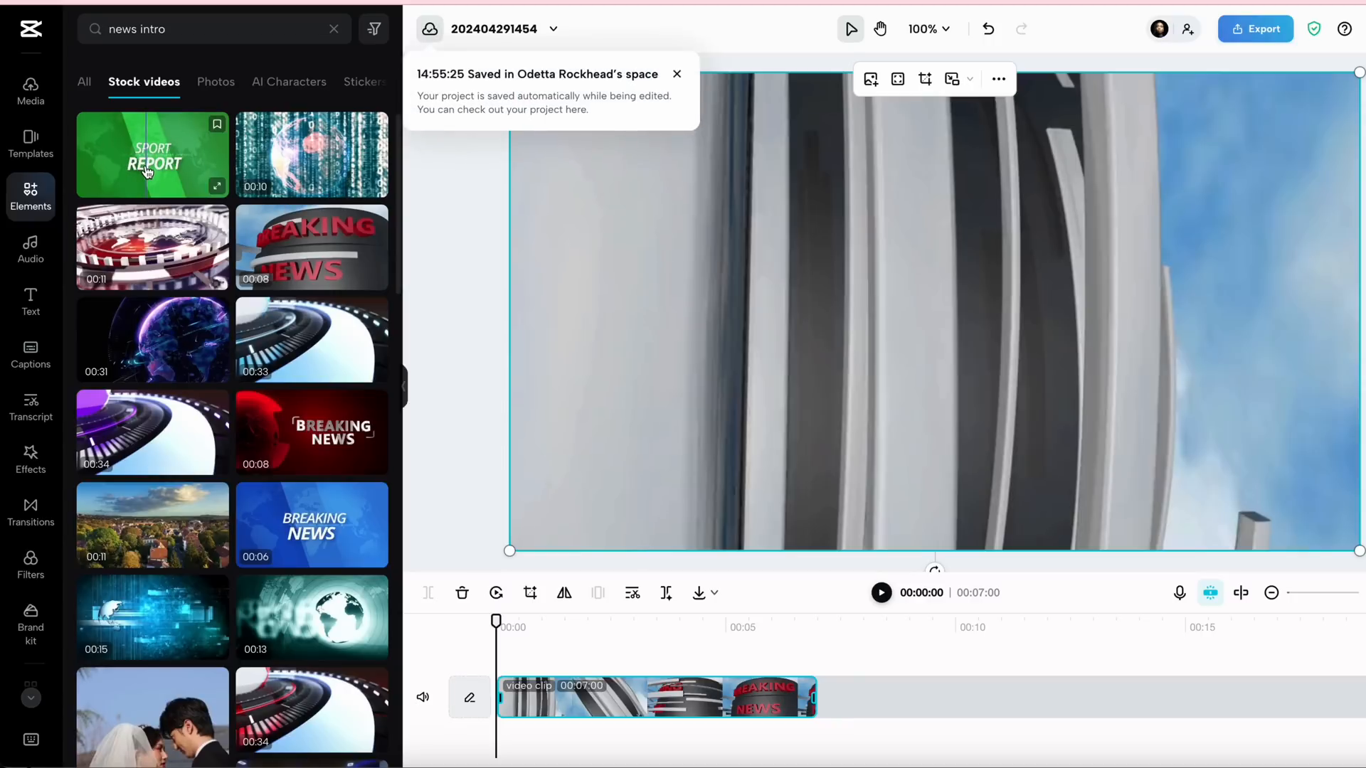 Creating Your Video