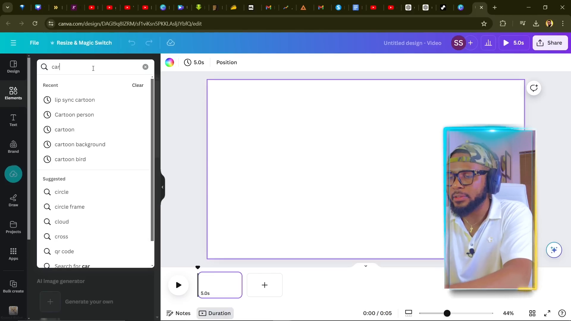 Canva animation creation