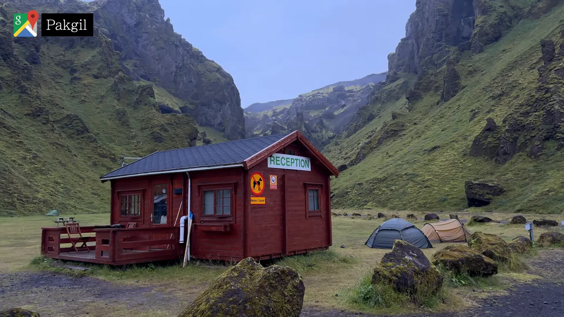 Camping at Þingvellir National Park