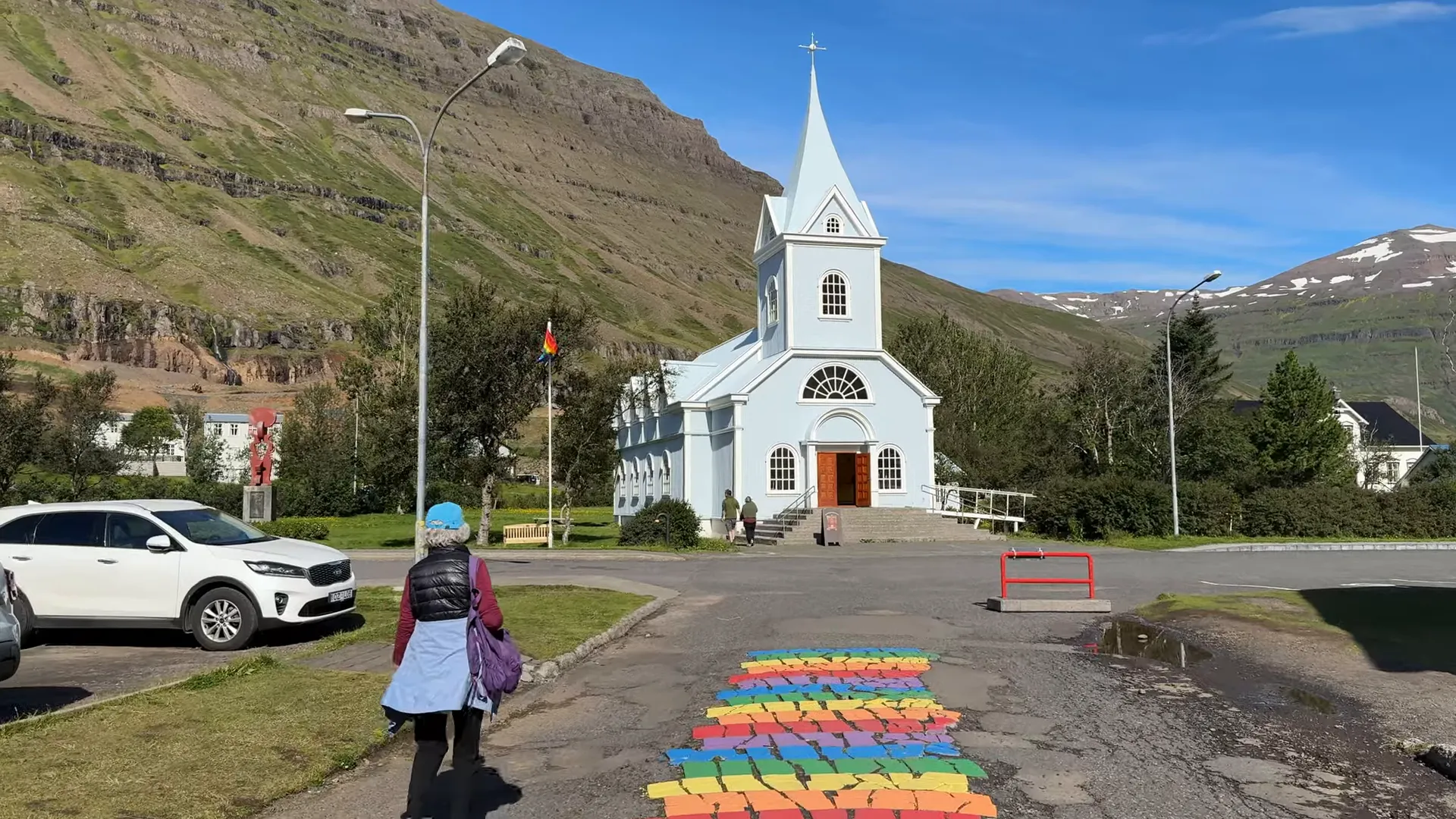 Colorful houses in Stykkishólmur