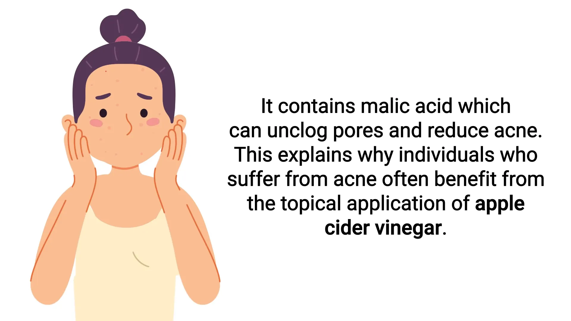 Skin benefits of apple cider vinegar