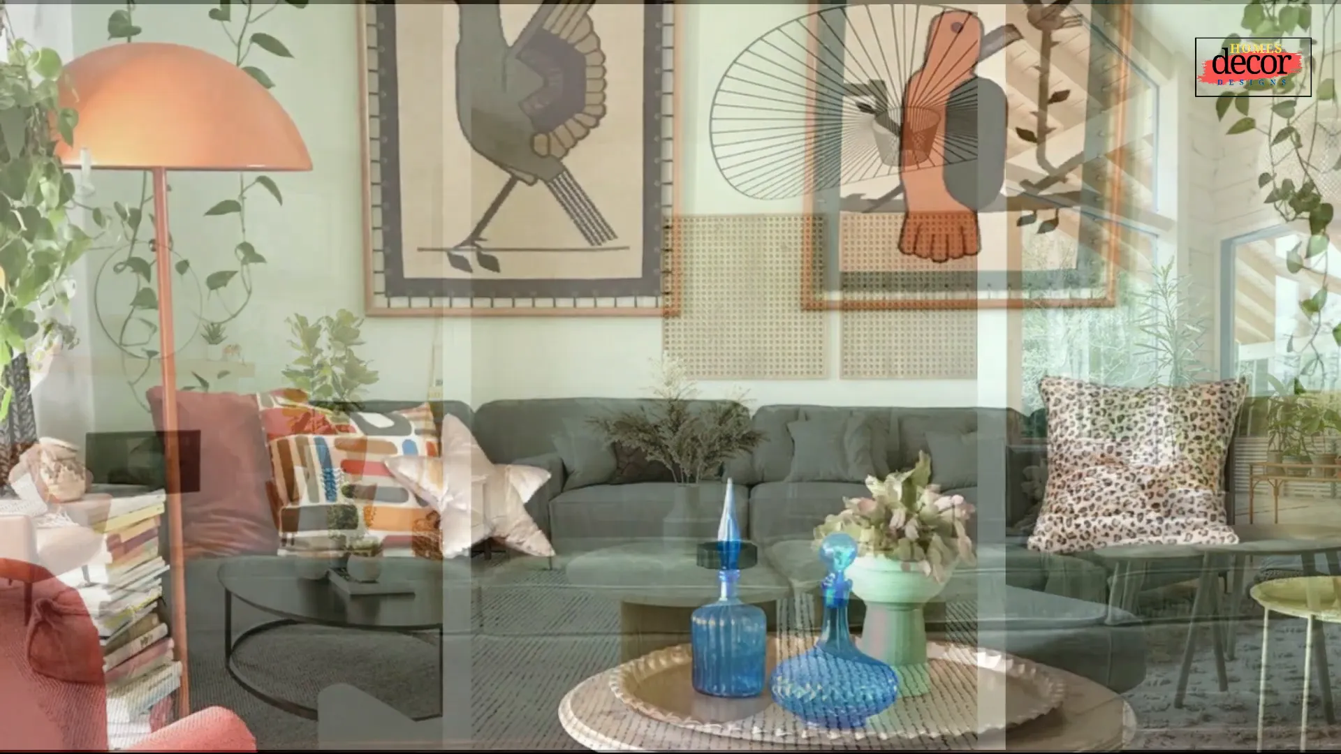 Mixing patterns in decor