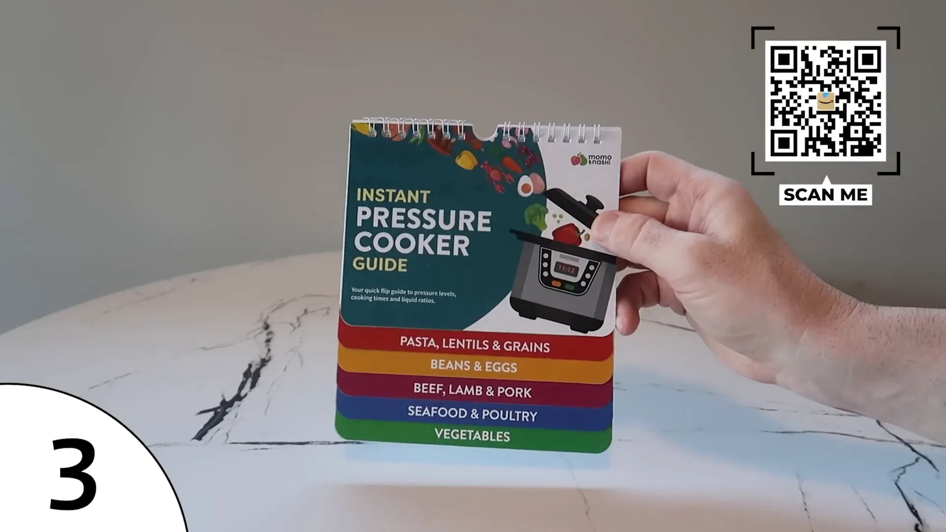 Instant Pot magnetic cheat sheet