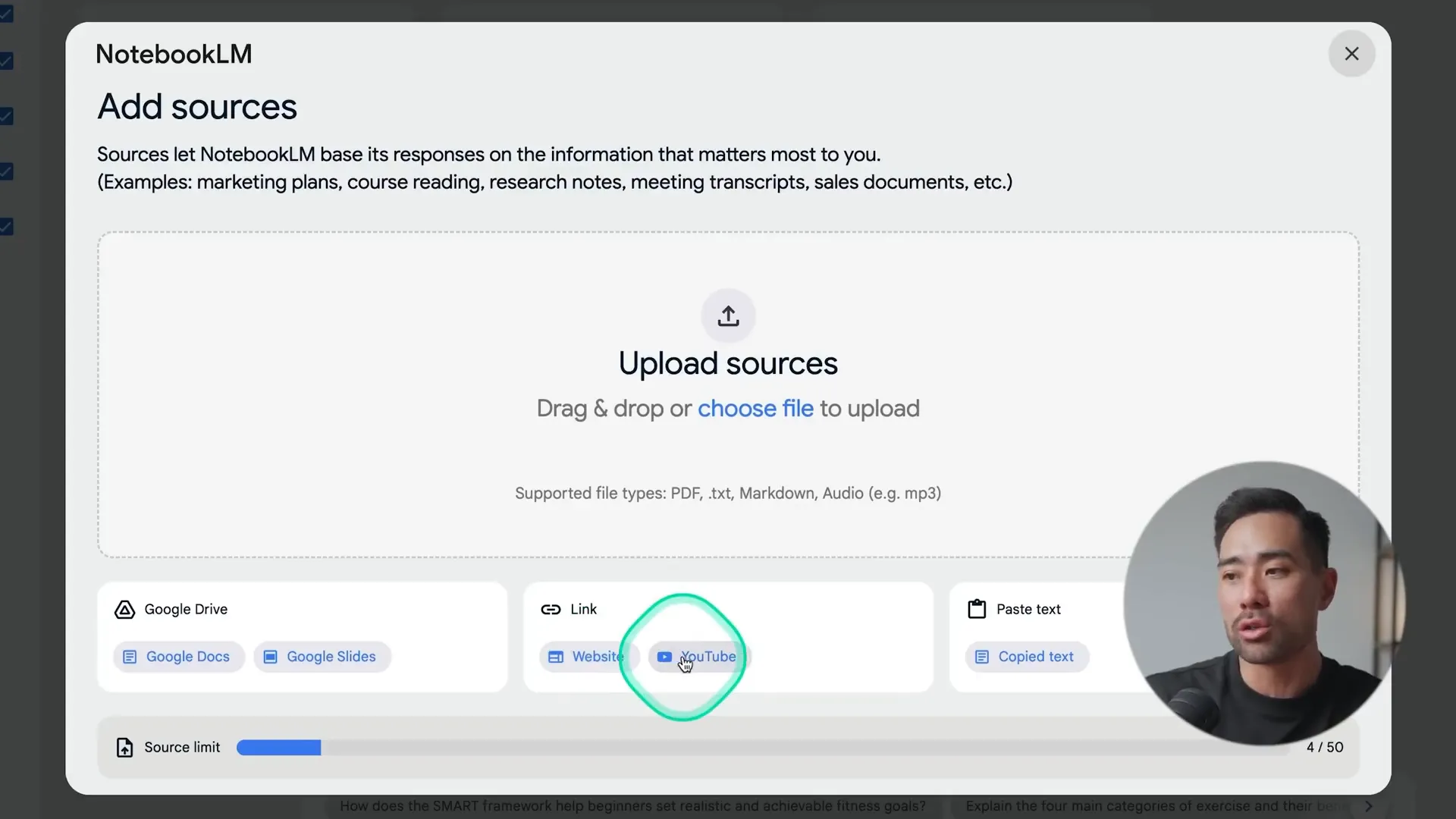 NotebookLM conversation generation