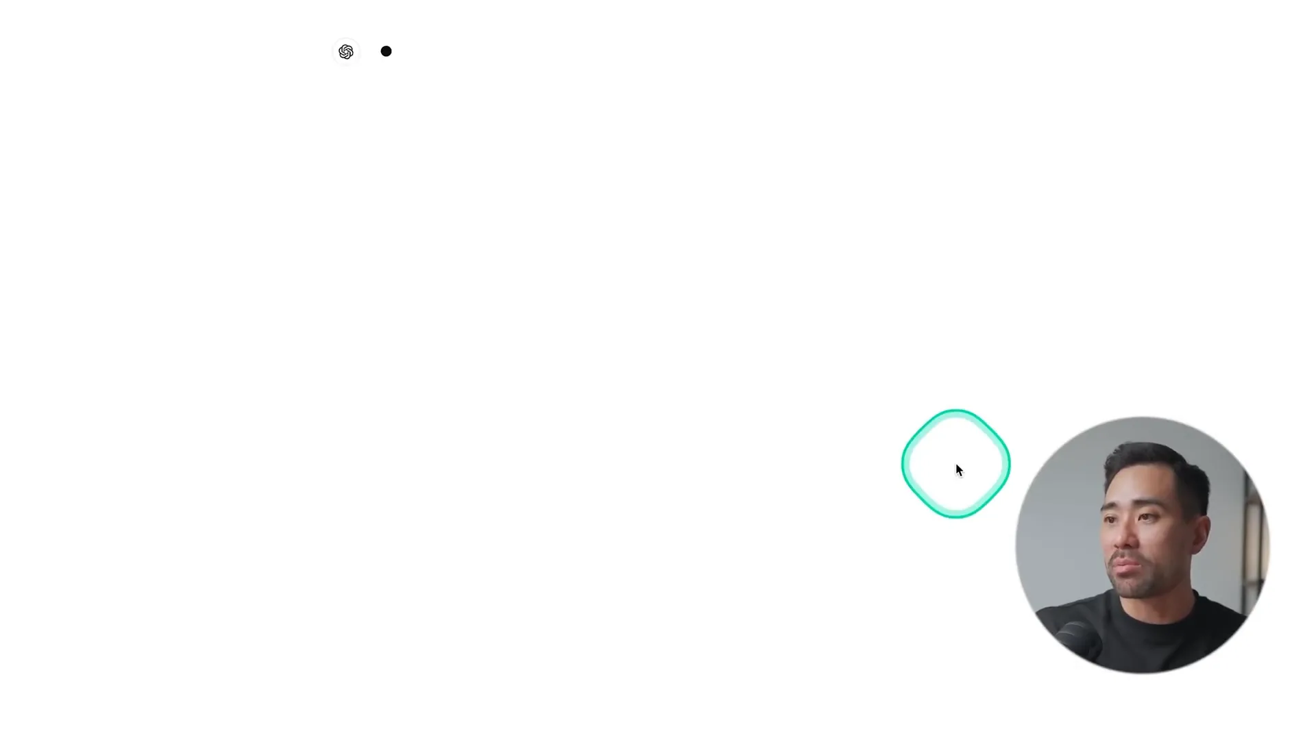 ChatGPT prompt generation interface