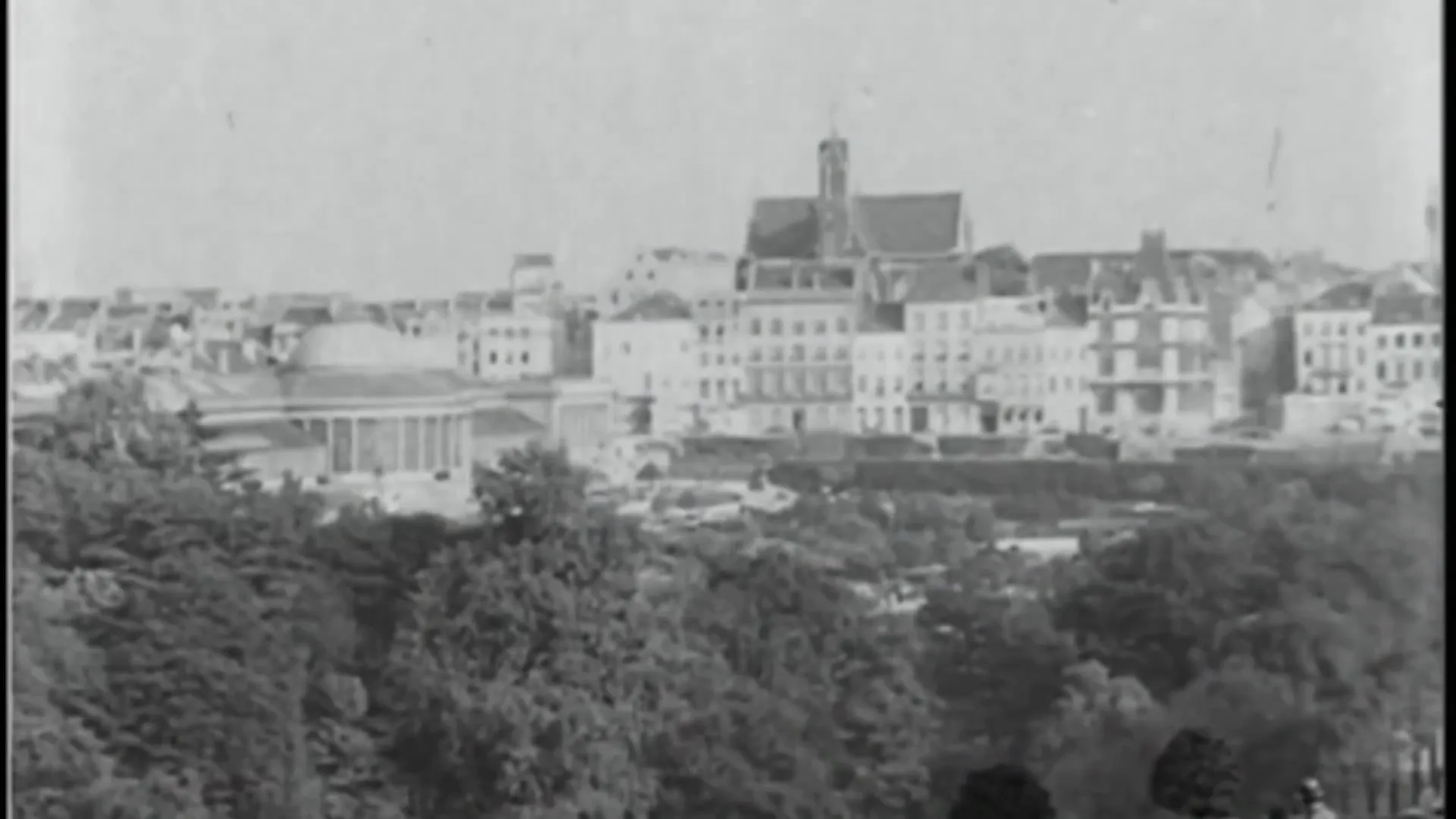 Audrey Hepburn's early life in Brussels