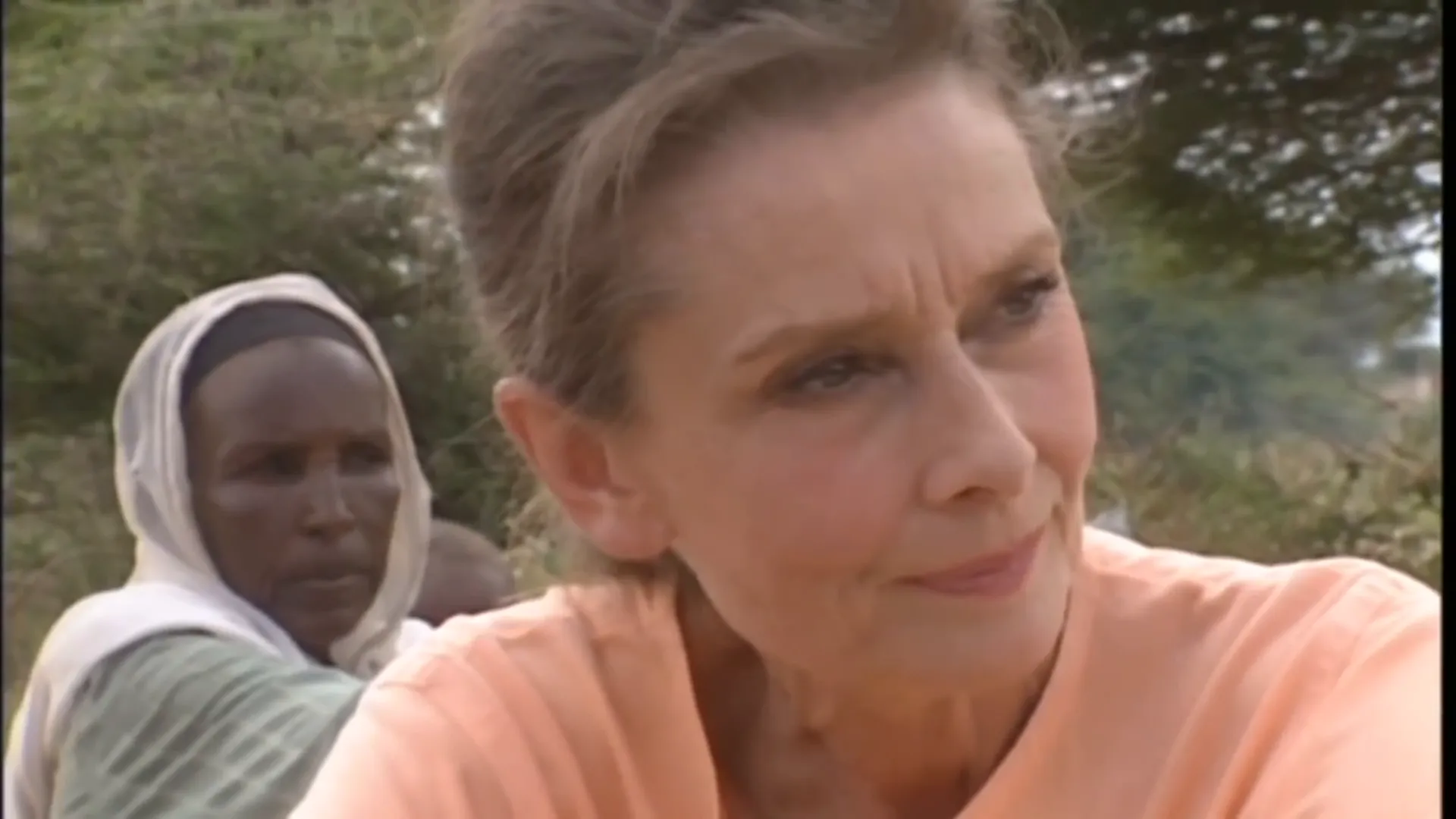 Audrey Hepburn during her battle with cancer