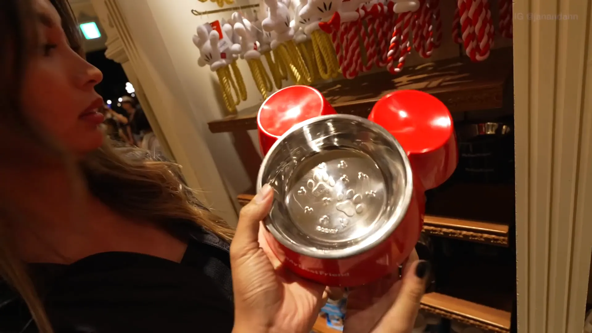 Souvenir shopping at Tokyo Disneyland