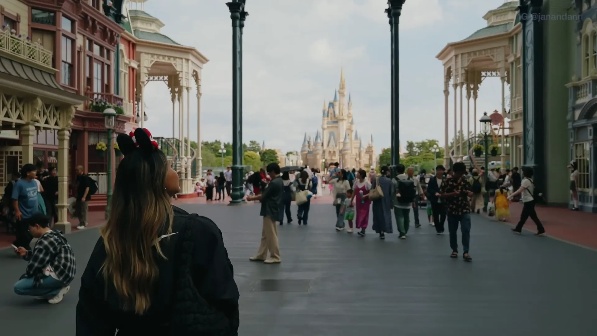 Cinderella Castle at Tokyo Disneyland