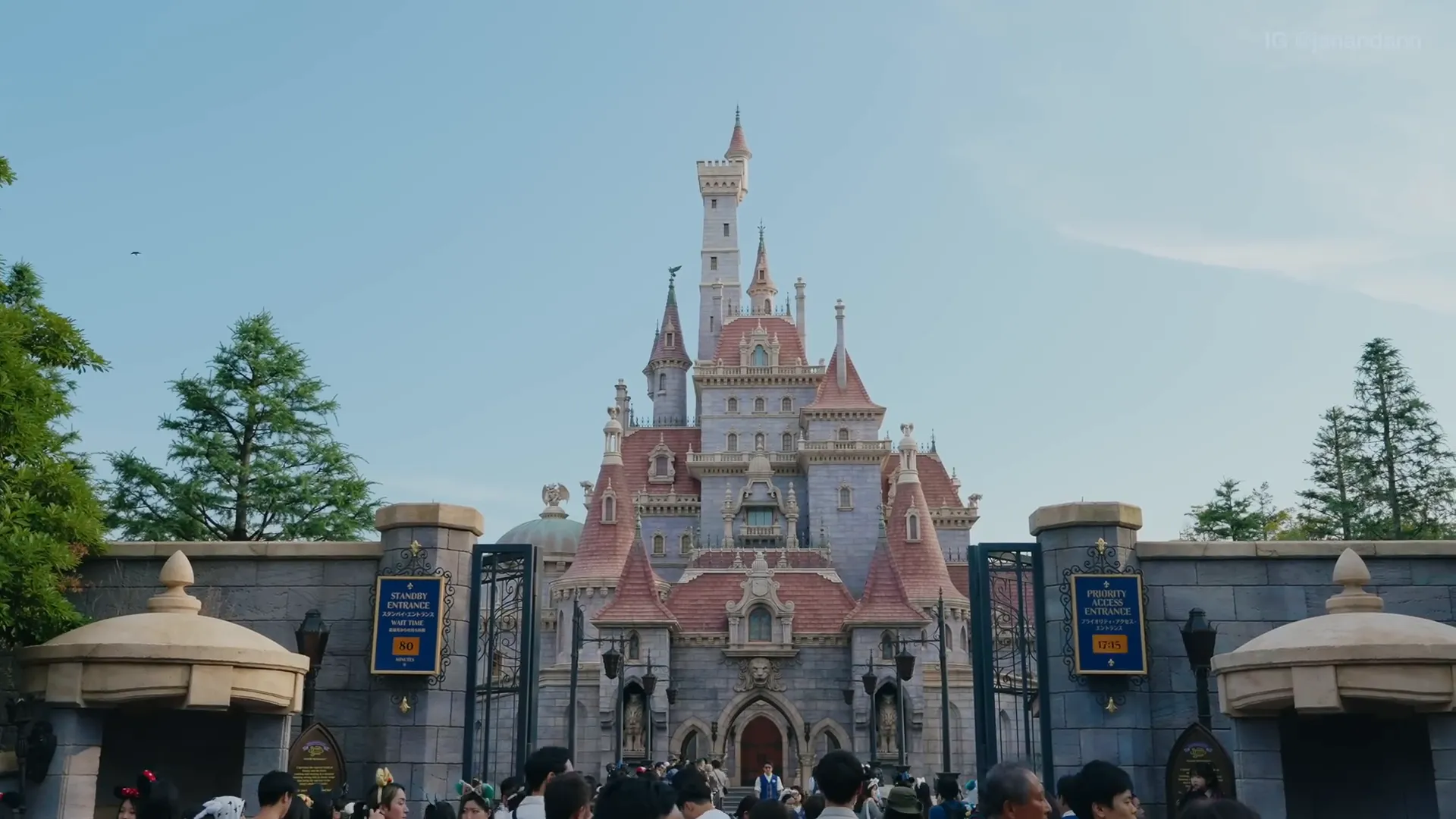 Beauty and the Beast Castle in Fantasy Land