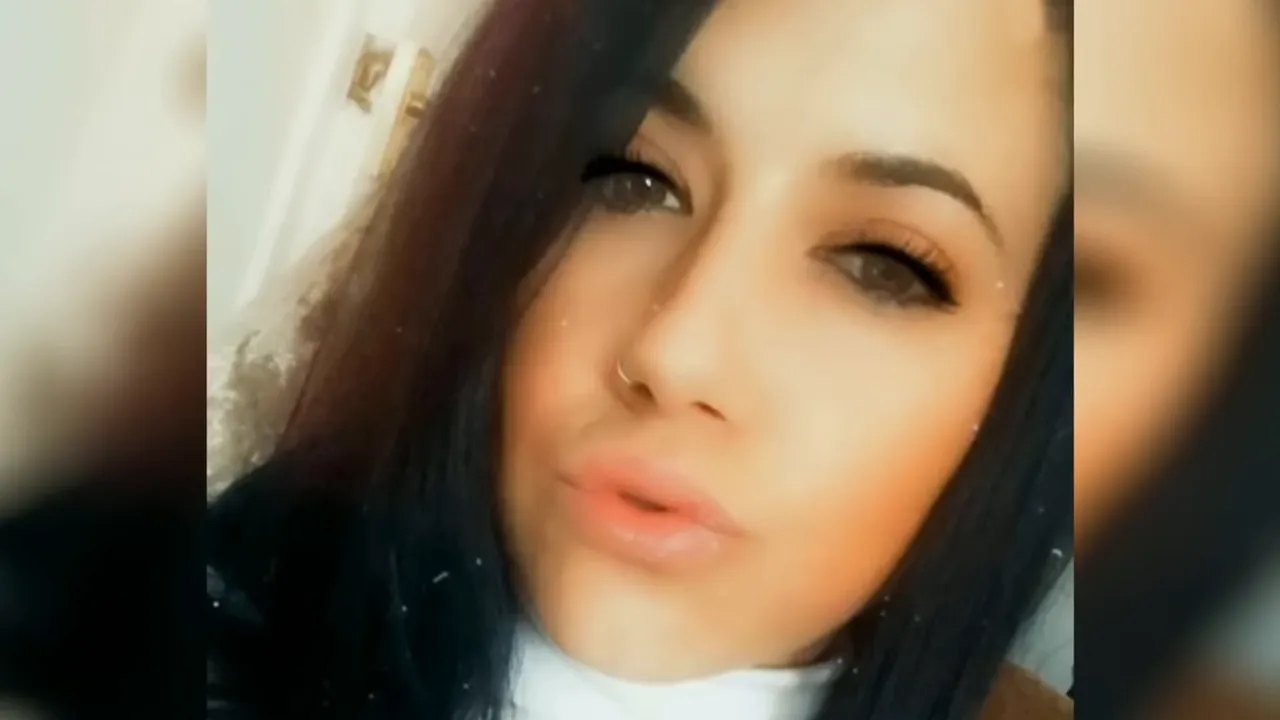 Portrait-style image capturing Kellyanne as a young woman smiling