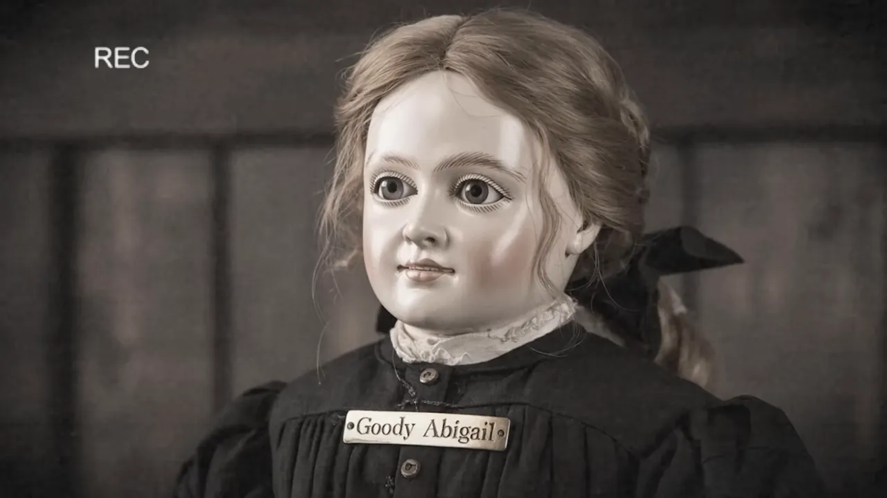 A child describing vivid visions of the Salem Witch Trials