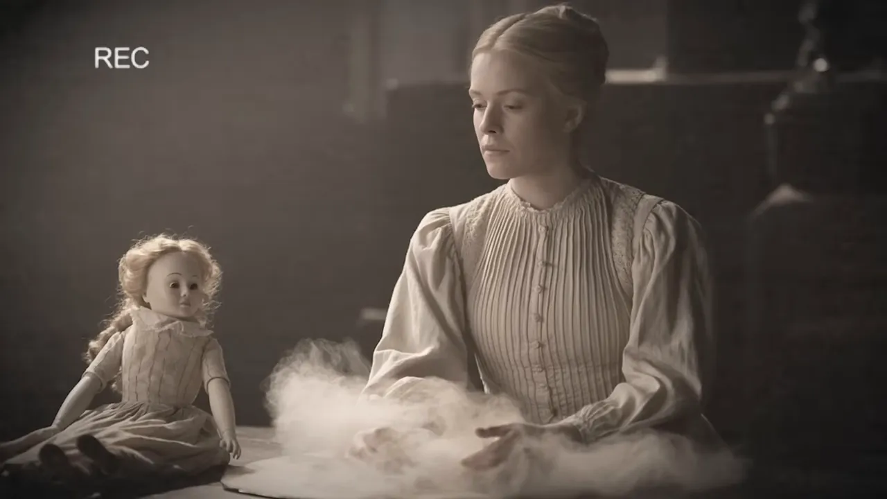 Goody Abigail crumbling to dust as trapped spirits release in the Morrison home