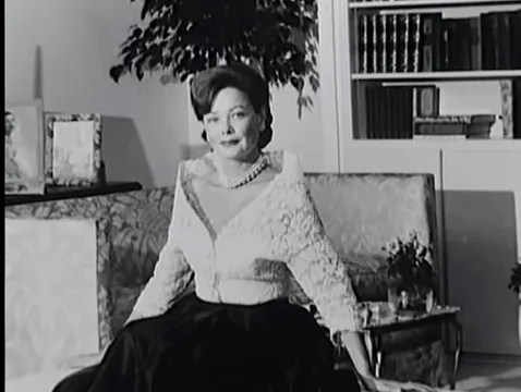 Gene Tierney enjoying a quiet life in Houston with husband Howard Lee