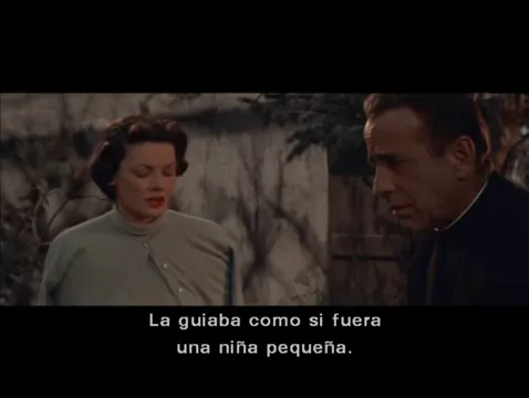 On set with Humphrey Bogart; colleagues tried to help Gene through difficult moments