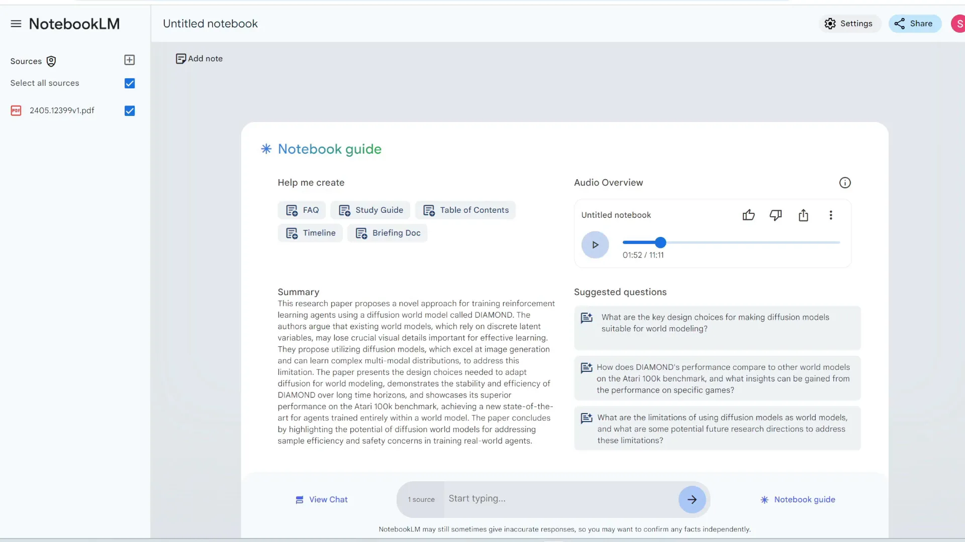 Screenshot of customized podcast settings