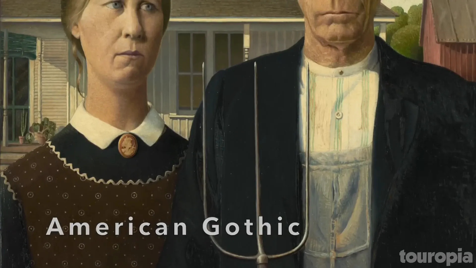 American Gothic by Grant Wood