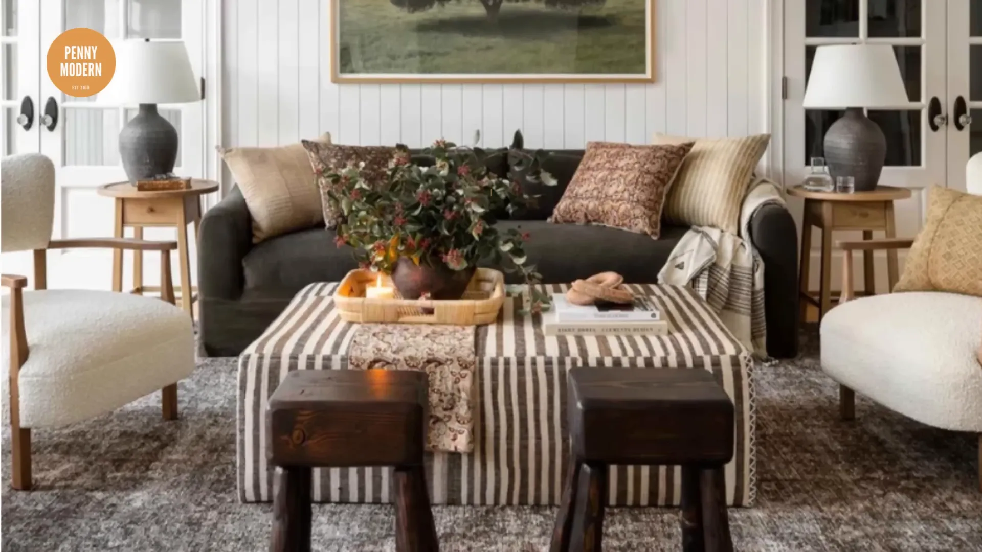 Collected decor featuring unique global pieces