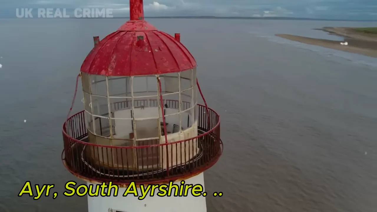 Exterior street in Ayr, South Ayrshire at dusk showing terraced houses and dim lighting