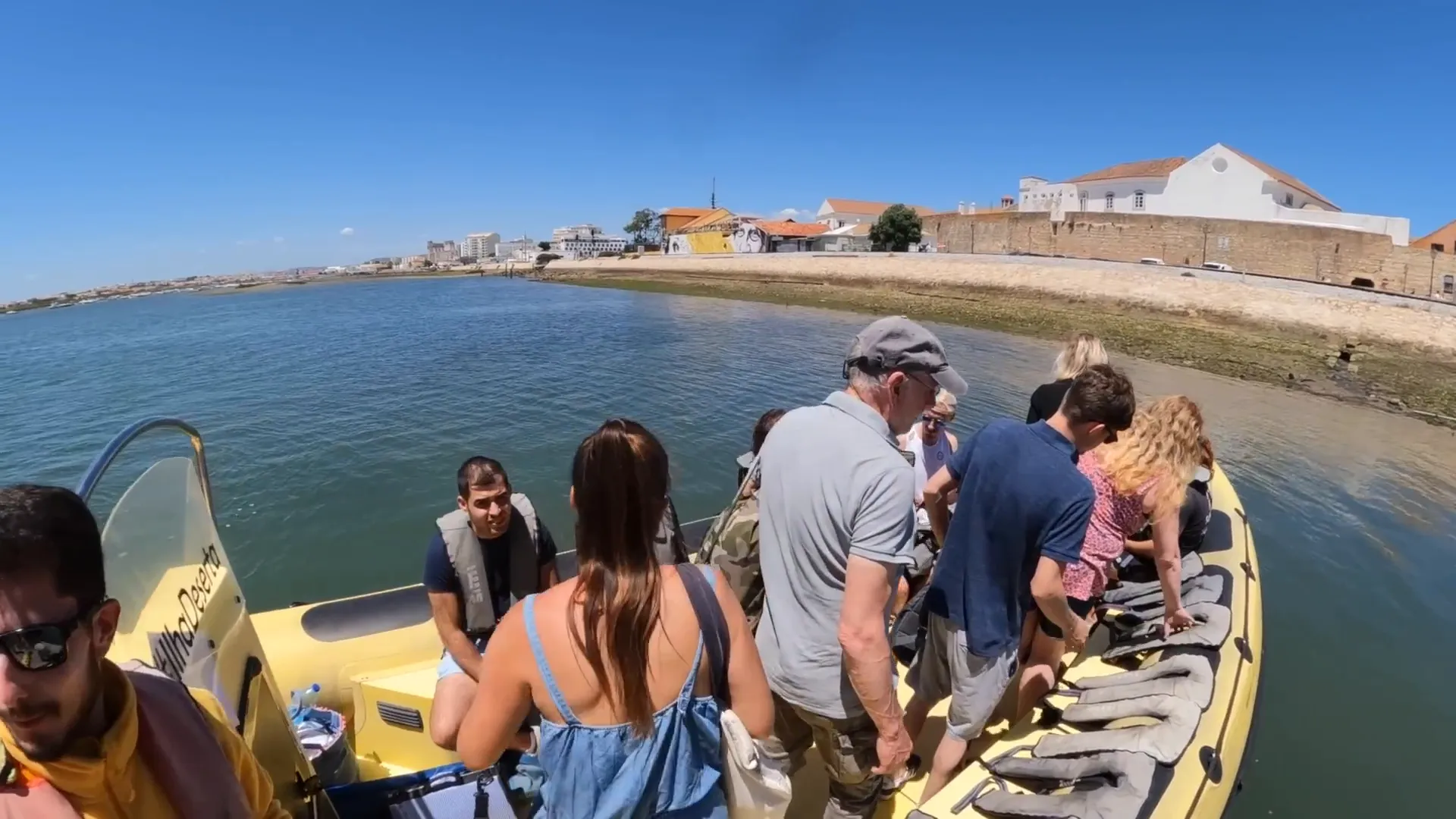 Boat tour in Ria Formosa