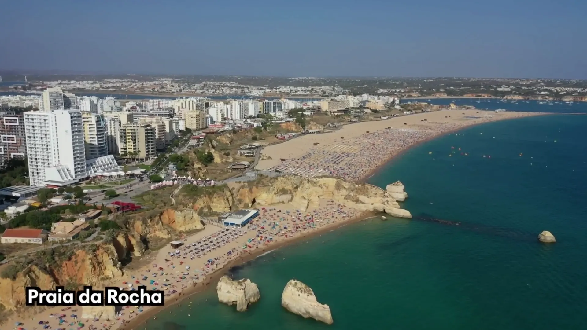 Praia da Rocha beach