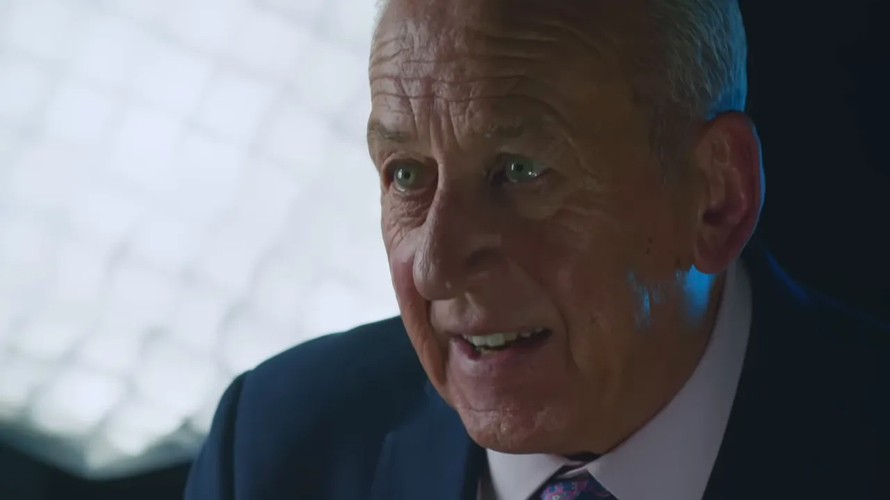 Barry George's coat photographed on a mannequin before forensic examination