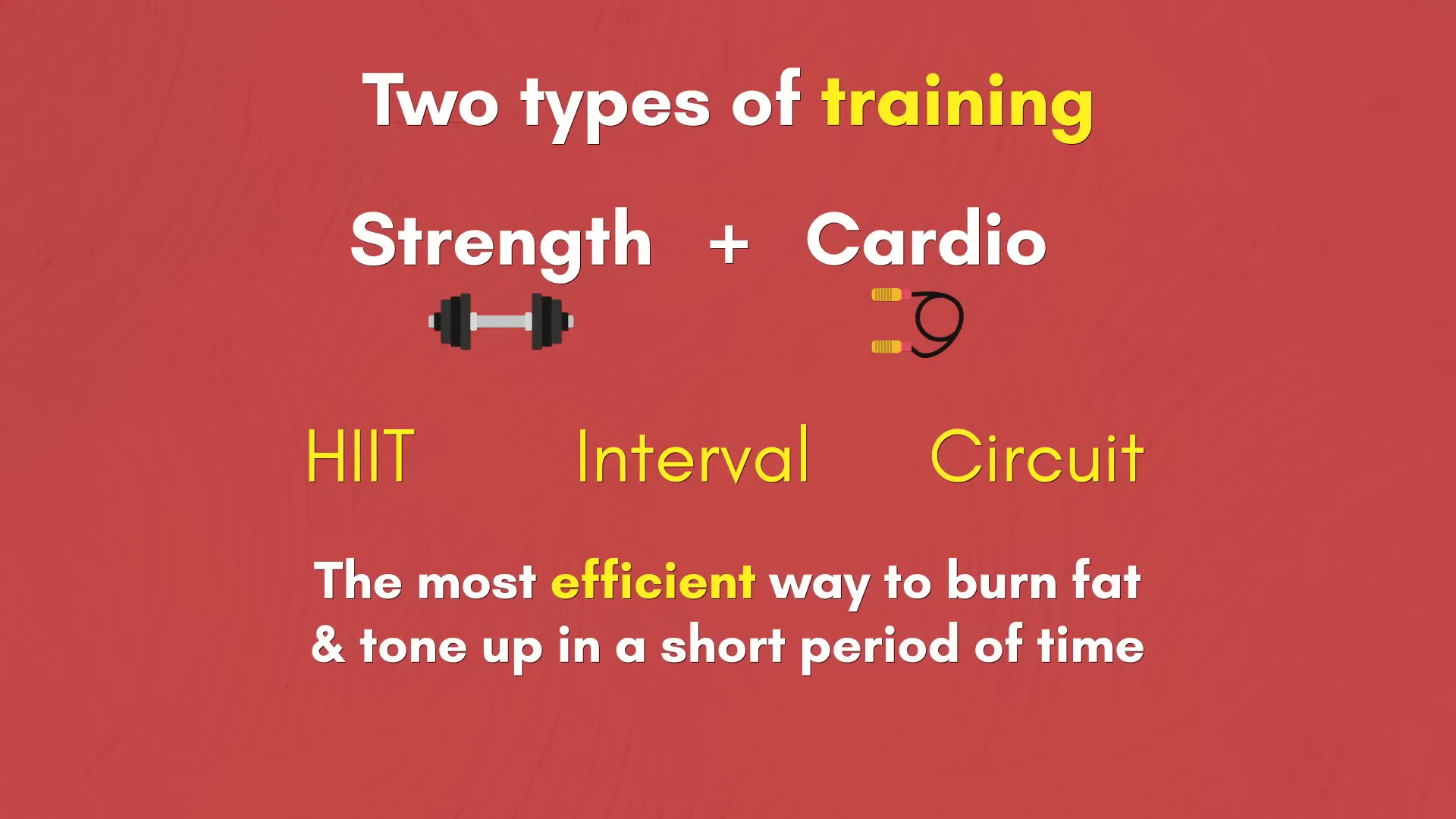 Example of strength training exercises