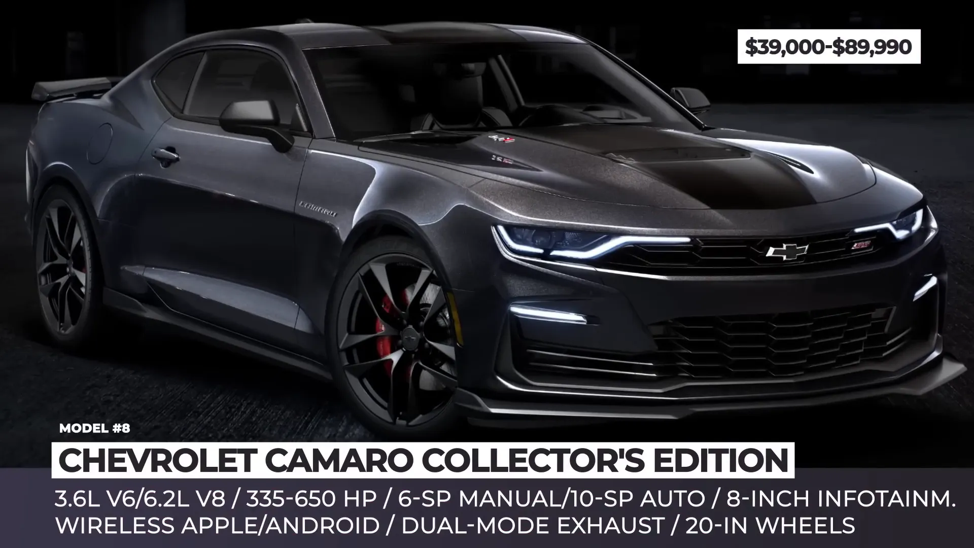 Chevrolet Camaro Collector's Edition design