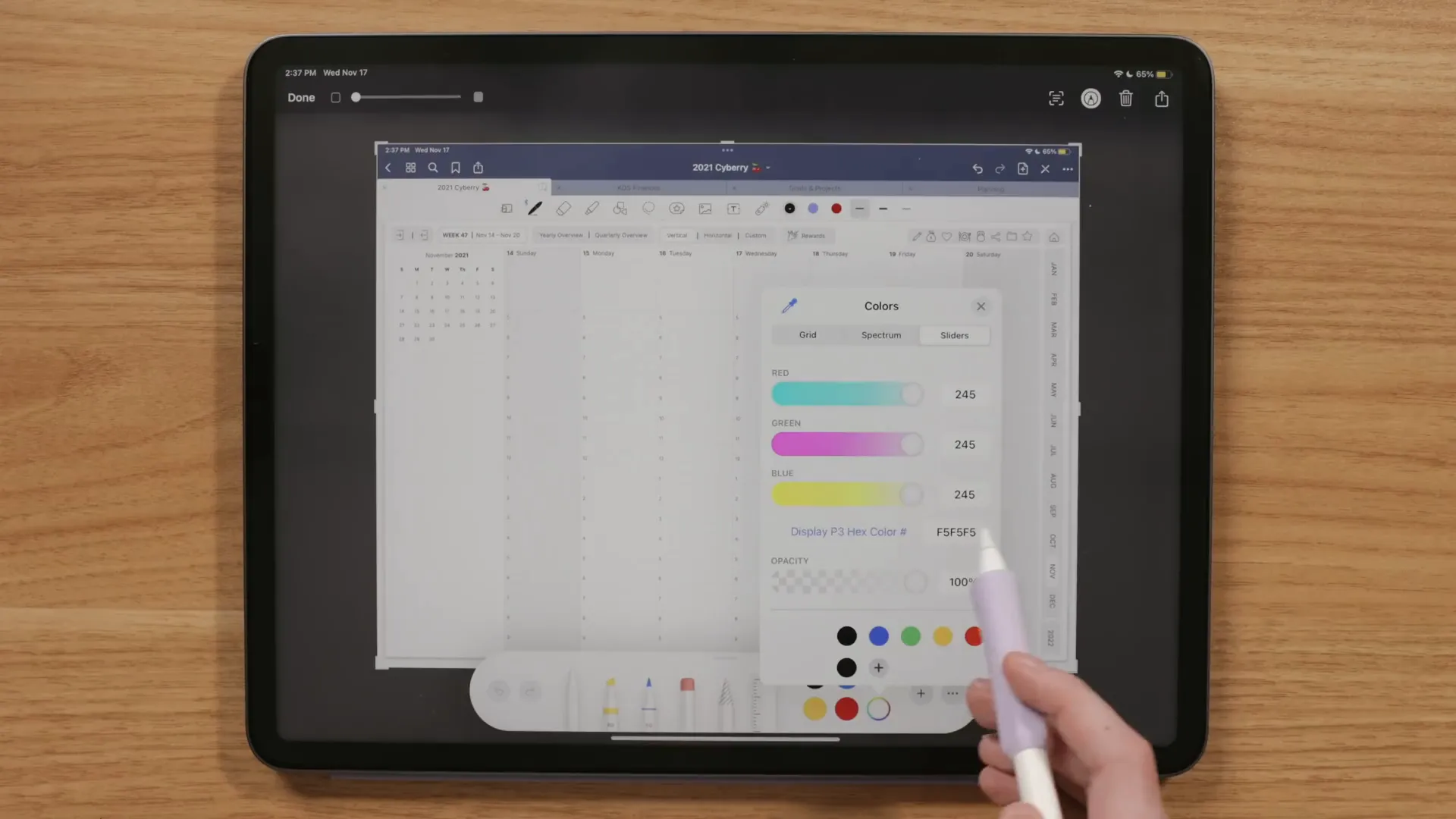 Color Matching demonstration