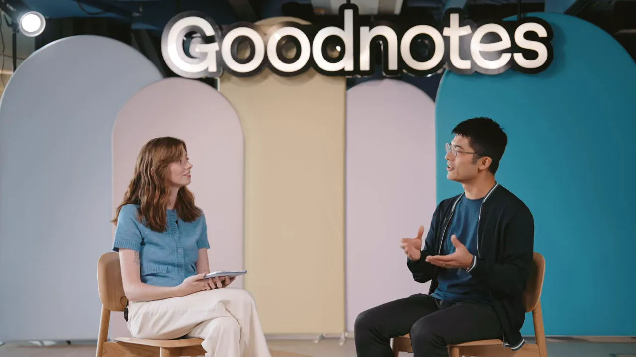 GoodNotes hack week team collaborating and prototyping marketplace ideas