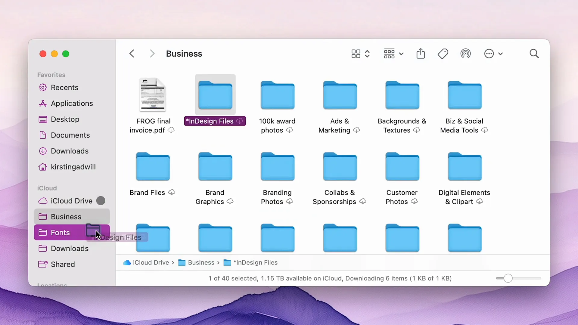Adding folders to Finder sidebar for quick access