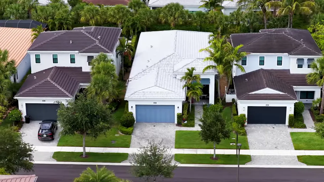 Modern white homes