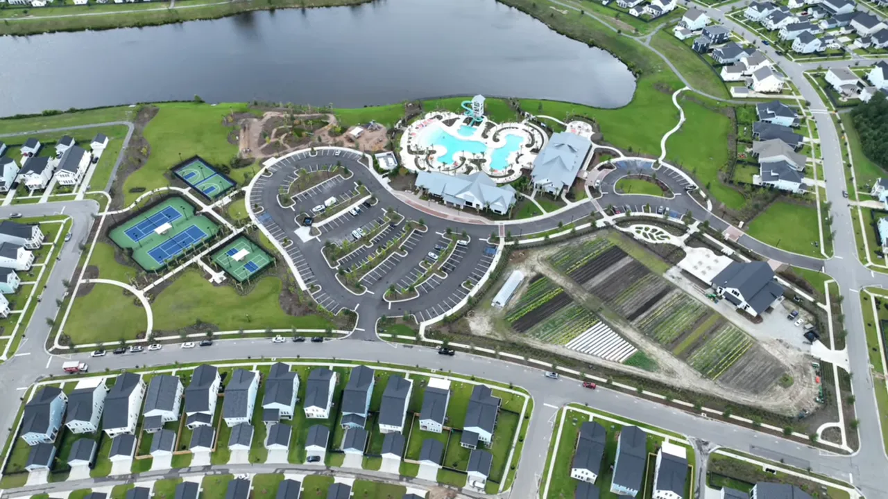 Affordable neighborhood homes with front porches