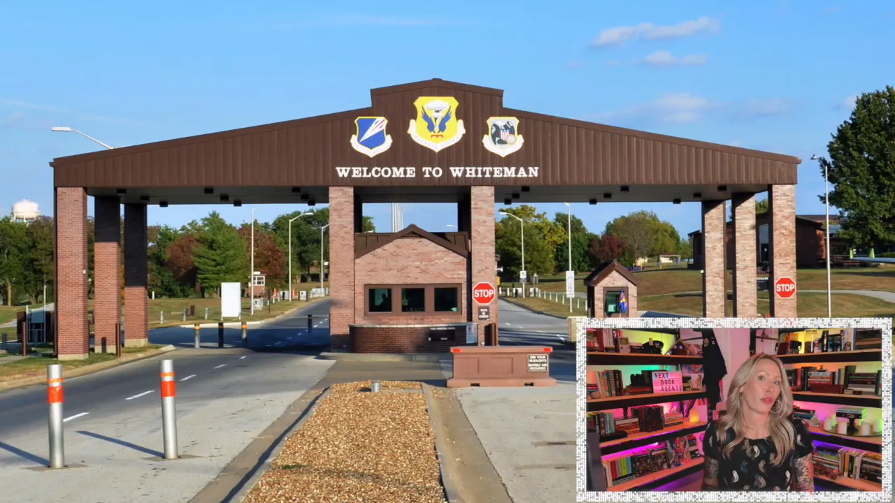 Military couple visiting homes near Whiteman AFB