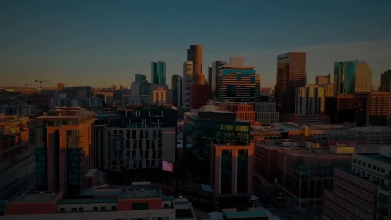 Denver city skyline view illustrating where luxury neighborhoods are located across the metro area