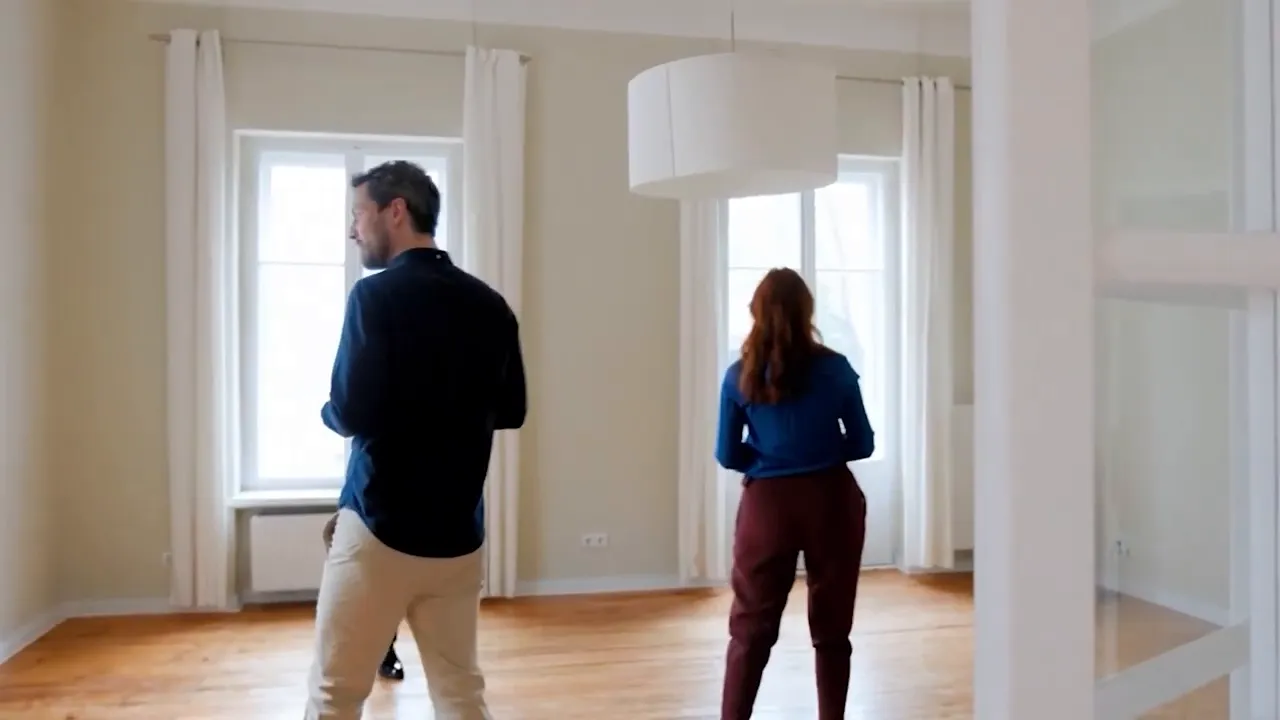 People touring a new home during pre-closing orientation walkthrough