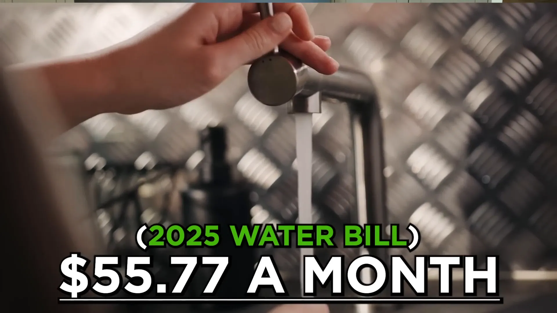Water bill overview for Boise ID