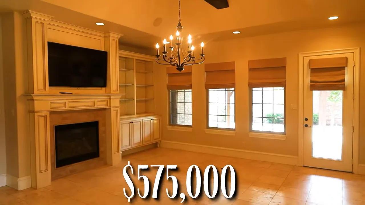 Front interior view of the $575K garden home living area